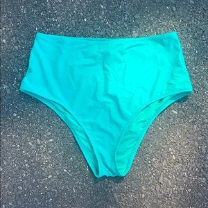 High waisted bikini bottom